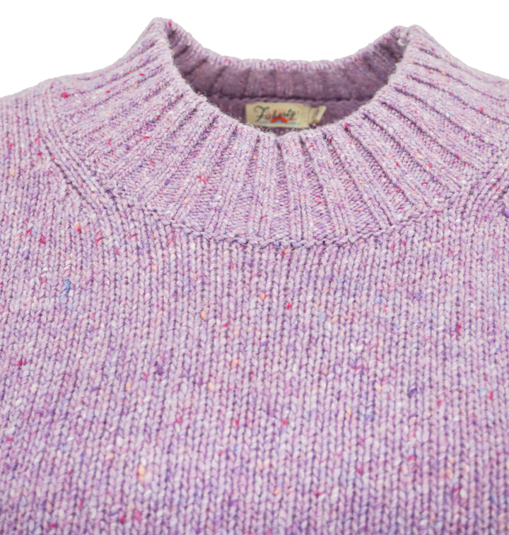 Faherty Boone Sweater in Lavender Frost