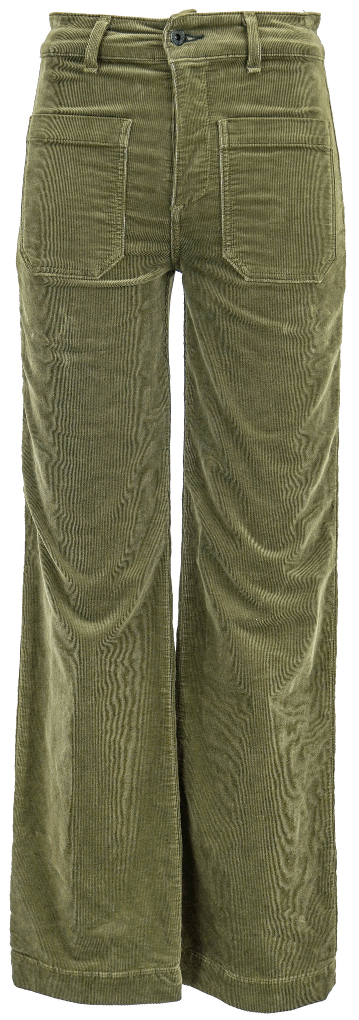 ASKK NY Sailor Corduroy Pants in Safari Green - Discounts on ASKK NY at UAL