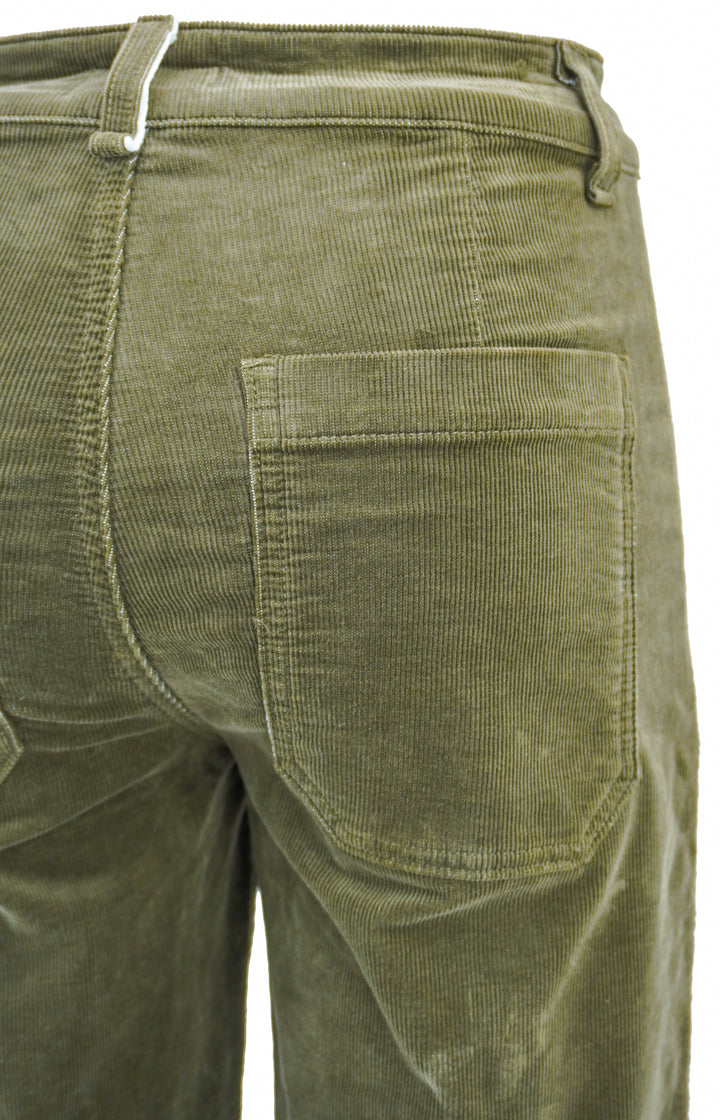 ASKK NY Sailor Corduroy Pants in Safari Green - Discounts on ASKK NY at UAL