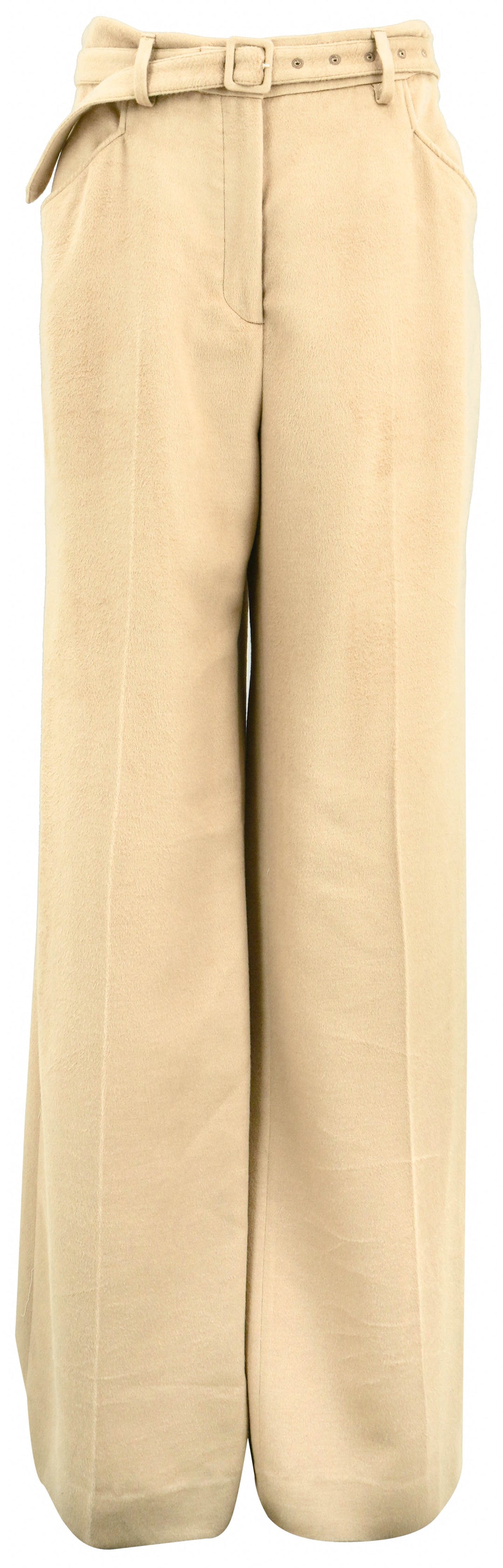 Gabriela Hearst Norman Pants in Sand - Discounts on Dries Van Noten at UAL