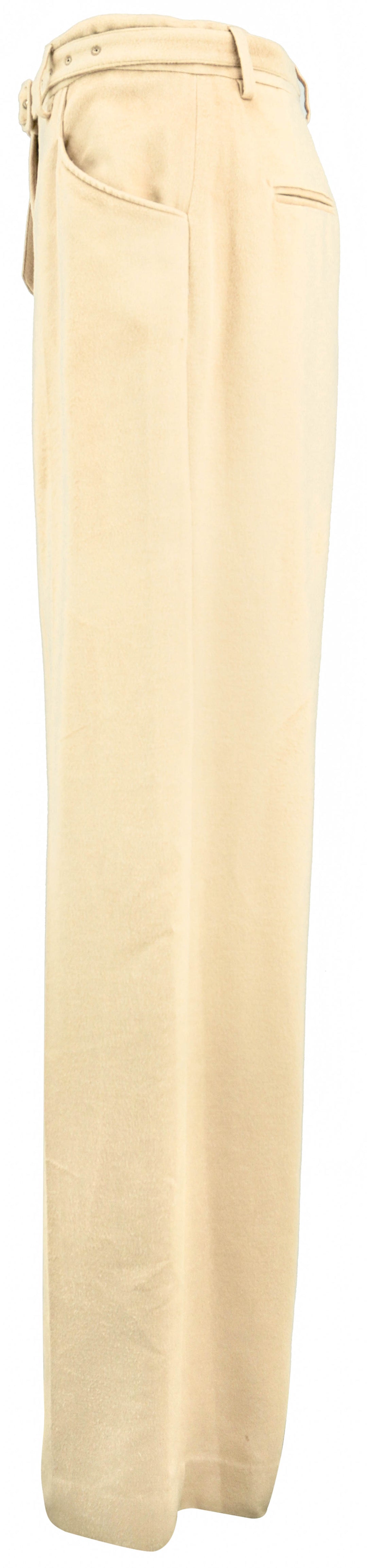 Gabriela Hearst Norman Pants in Sand - Discounts on Dries Van Noten at UAL