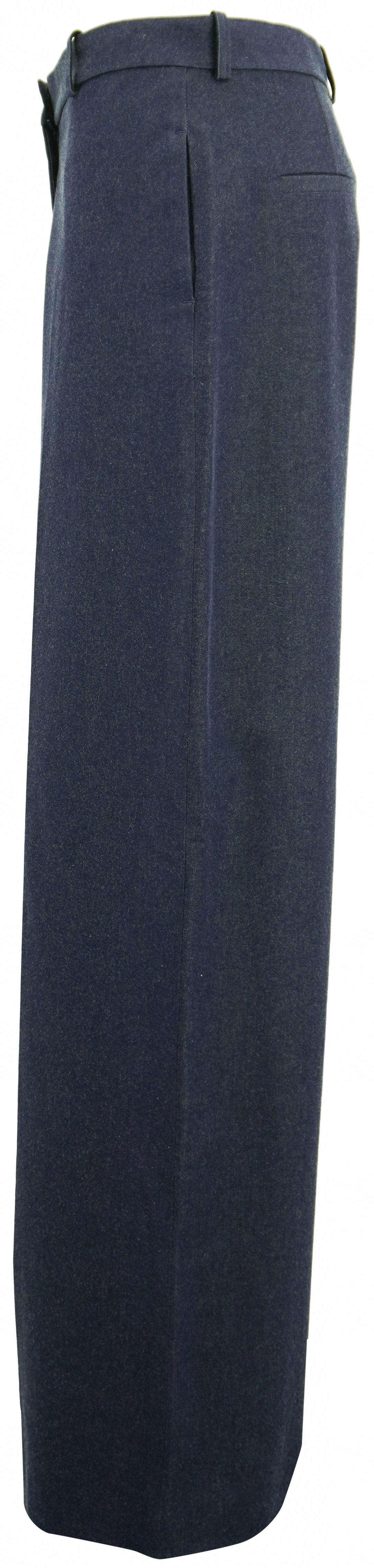 Rosetta Getty Wide Leg Trousers in Indigo - Discounts on Rosetta Getty at UAL