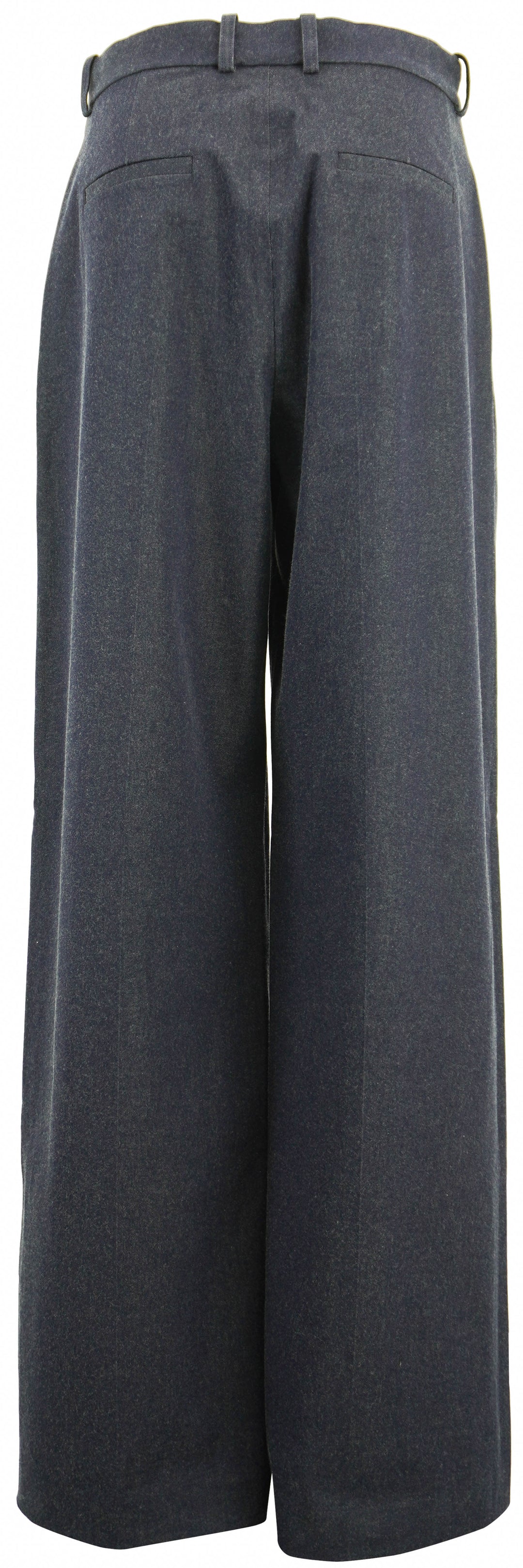 Rosetta Getty Wide Leg Trousers in Indigo - Discounts on Rosetta Getty at UAL