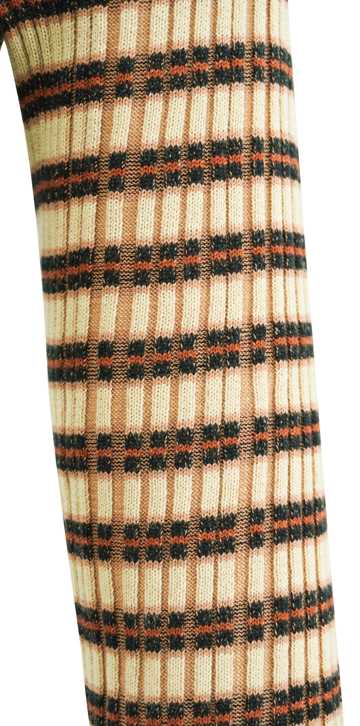 Nanushka Perrie Ribbed Top in Multi Stripe