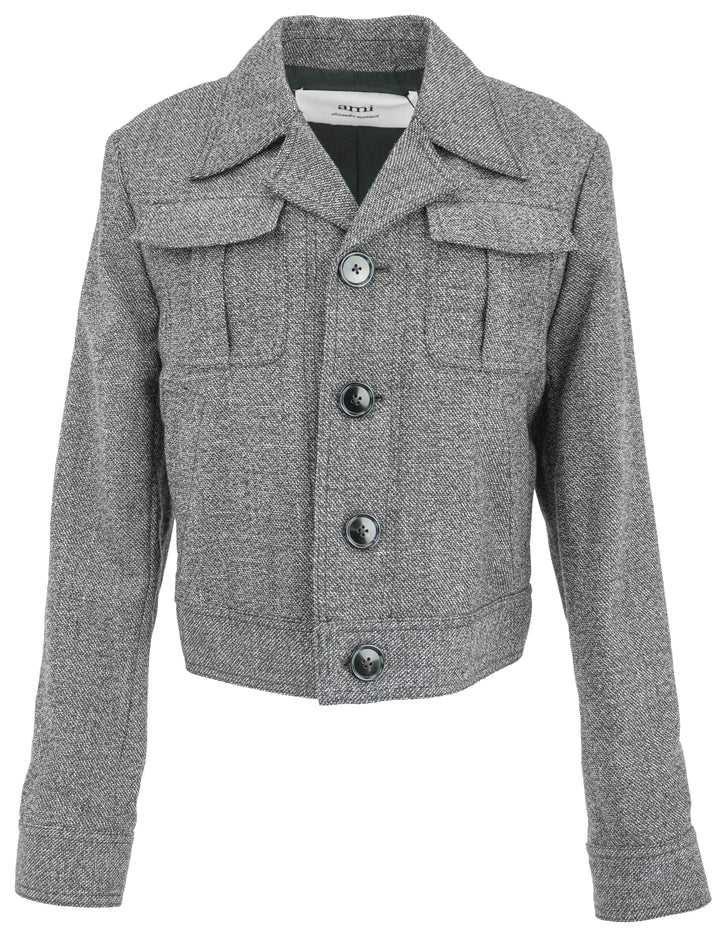 Ami Casse Jacket in Brown