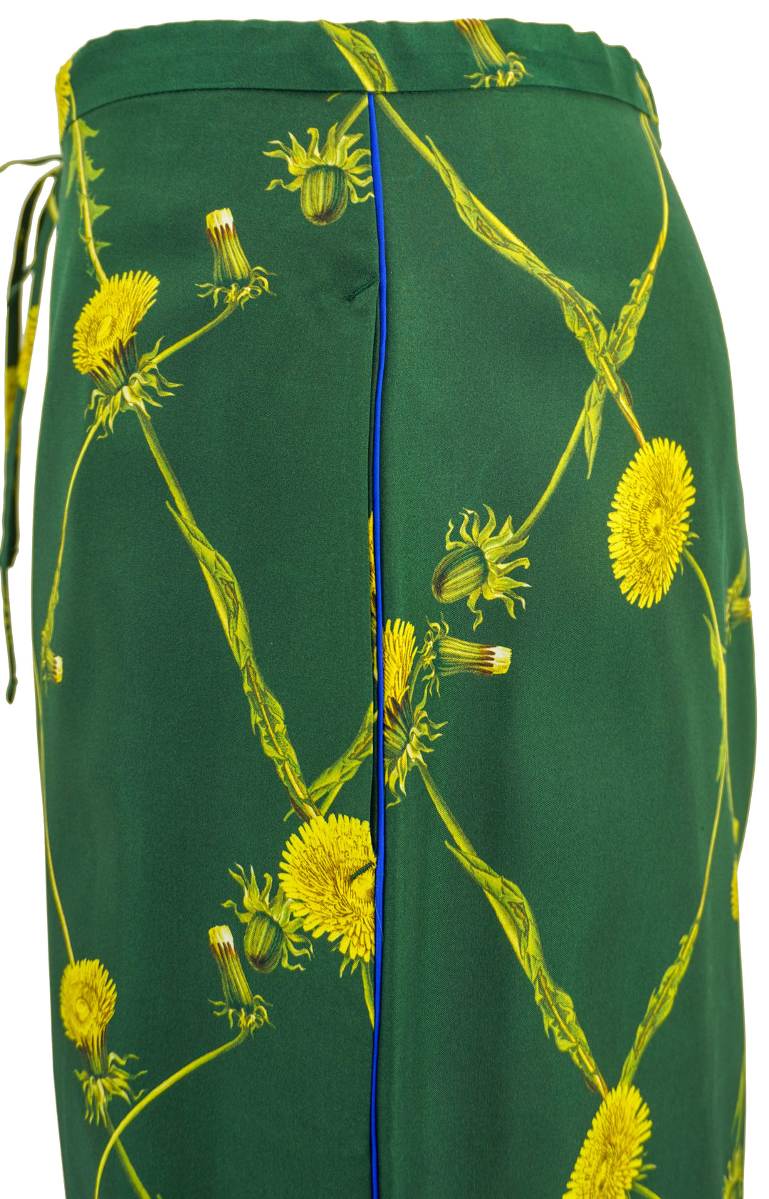 Burberry Silk Dandelion Print Pajama Pants in Green - Discounts on Burberry at UAL