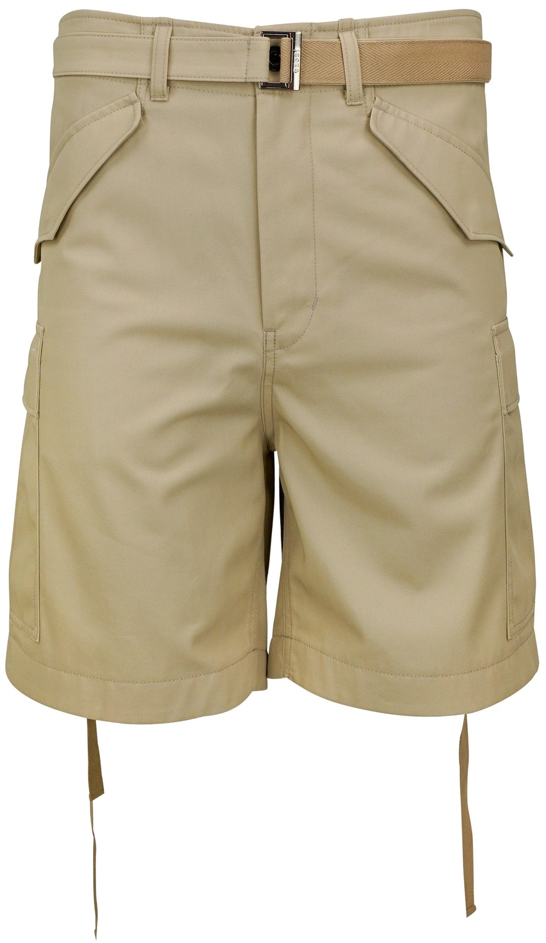 Sacai Cargo Shorts in Khaki - Discounts on Sacai at UAL