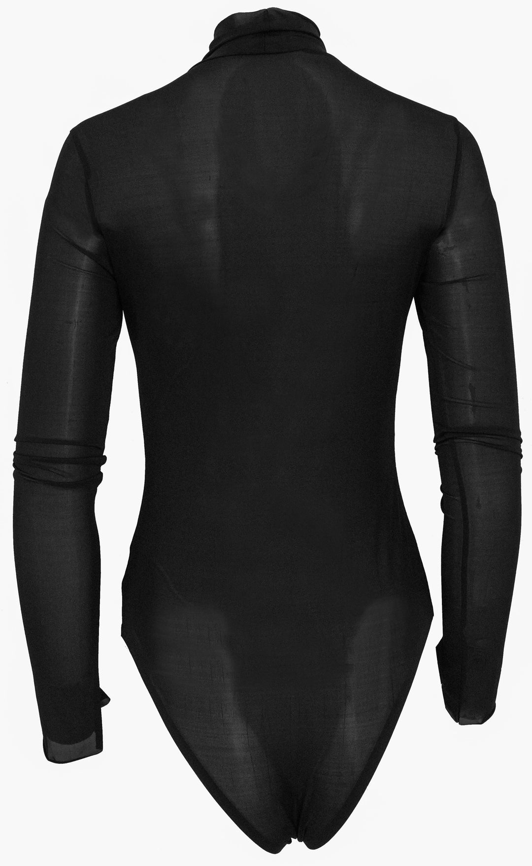 Courrèges Mesh Bodysuit in Black - Discounts on Courrèges at UAL