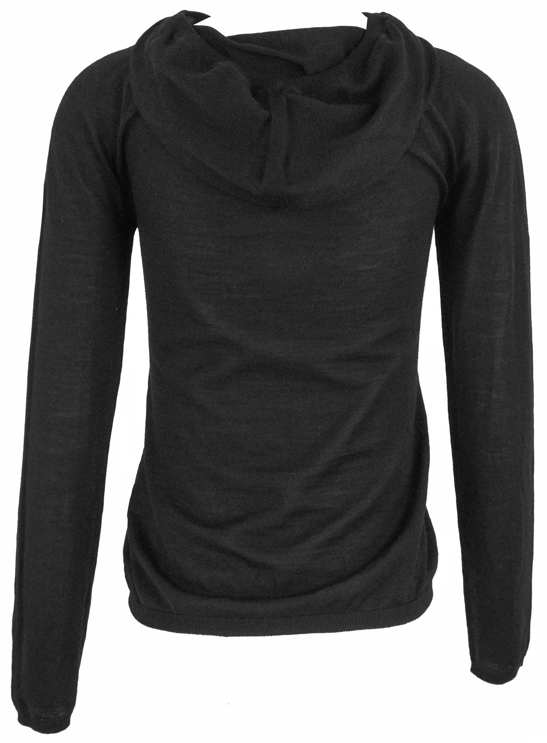 Courrèges Hooded Sweater in Black - Discounts on Courrèges at UAL