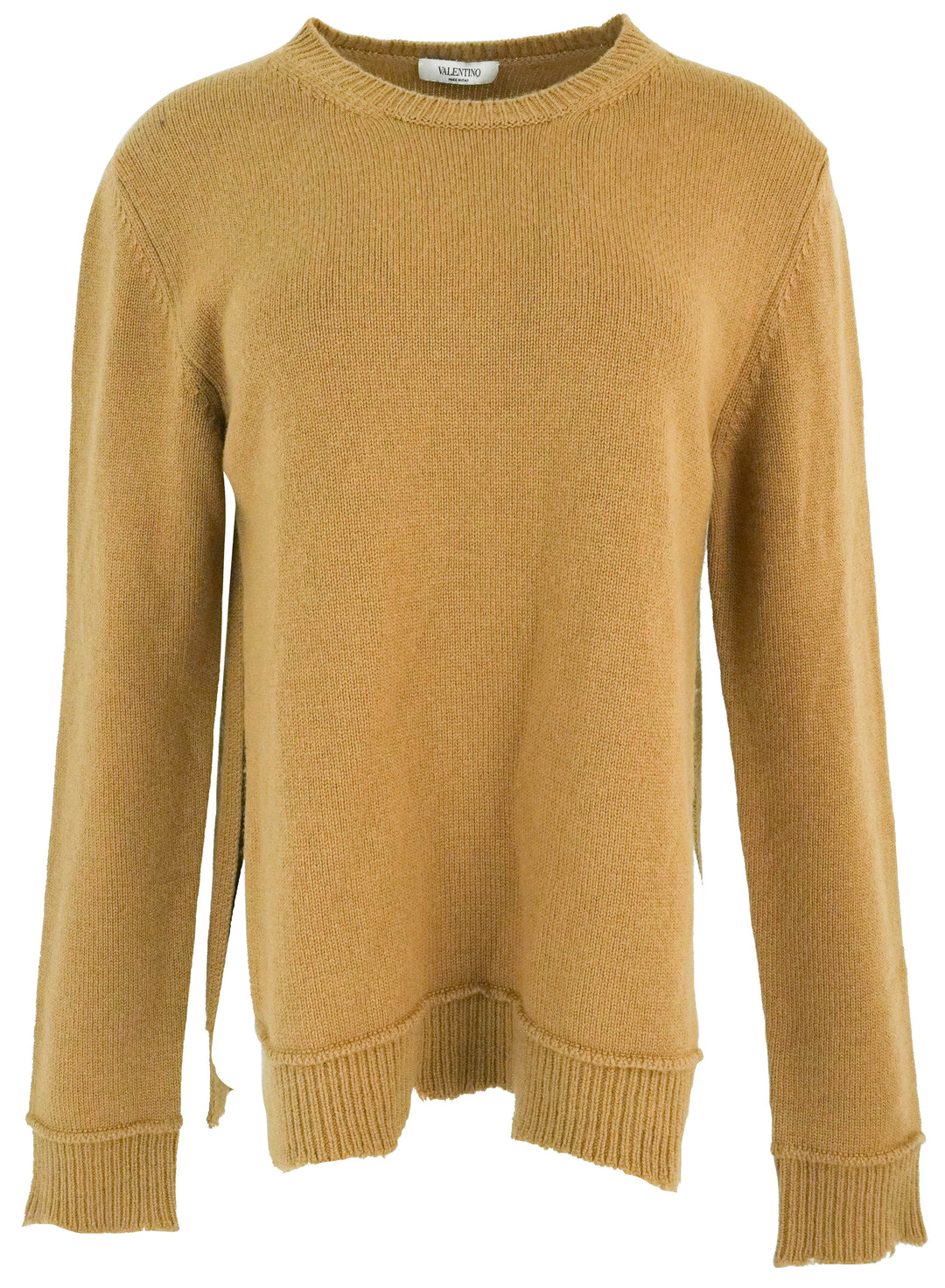 Valentino Knit Sweater in Camel - Discounts on Valentino at UAL