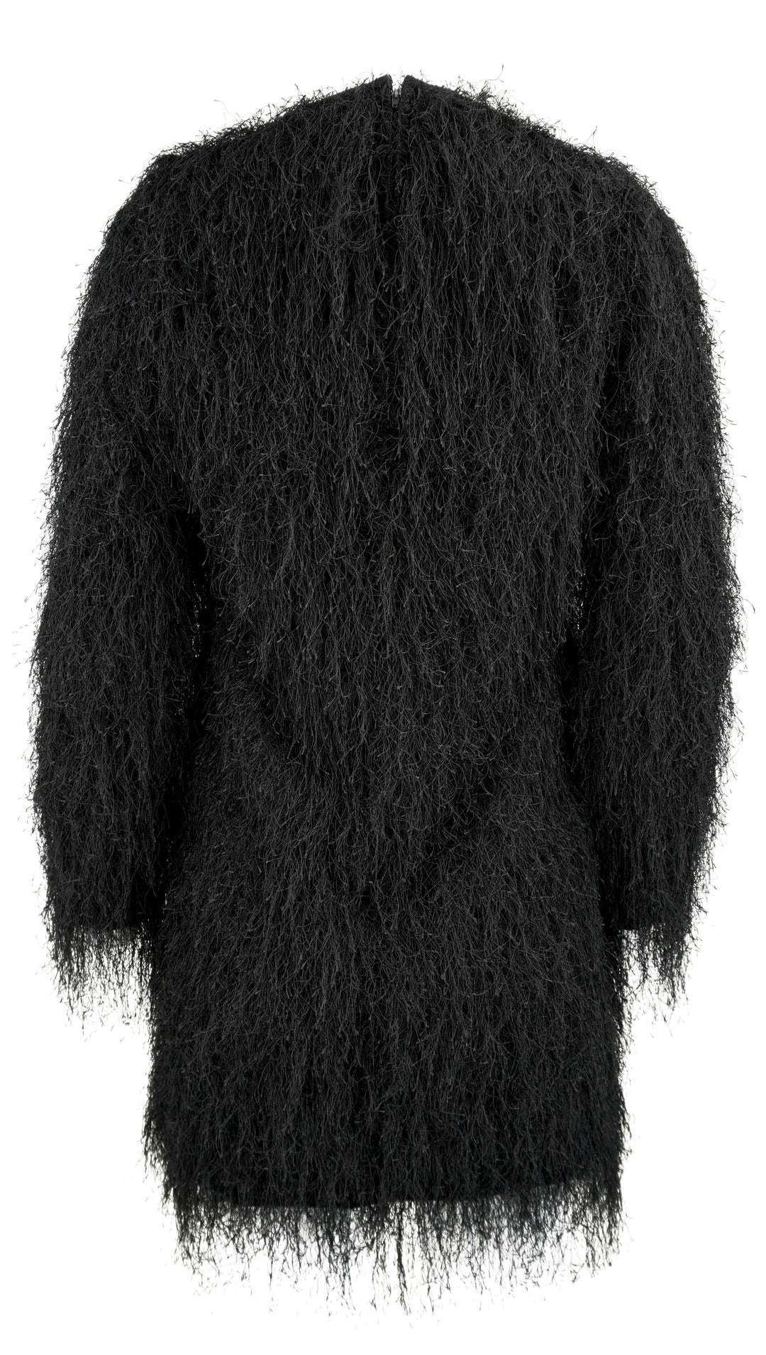 LouLou De Saison Tina Fringe Mini Dress in Black - Discounts on LouLou De Saison at UAL