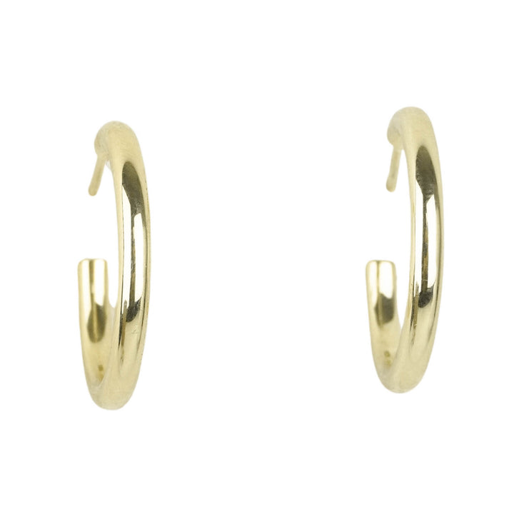 Ela Rae Tube Hoops in Gold - Discounts on Ela Rae at UAL