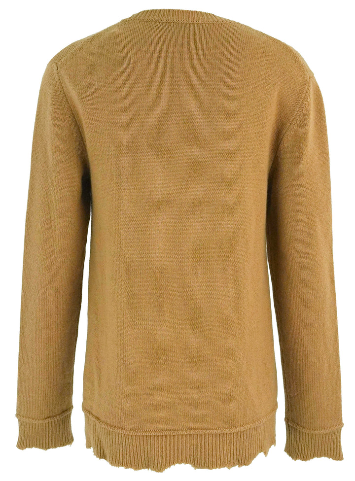 Valentino Knit Sweater in Camel - Discounts on Valentino at UAL