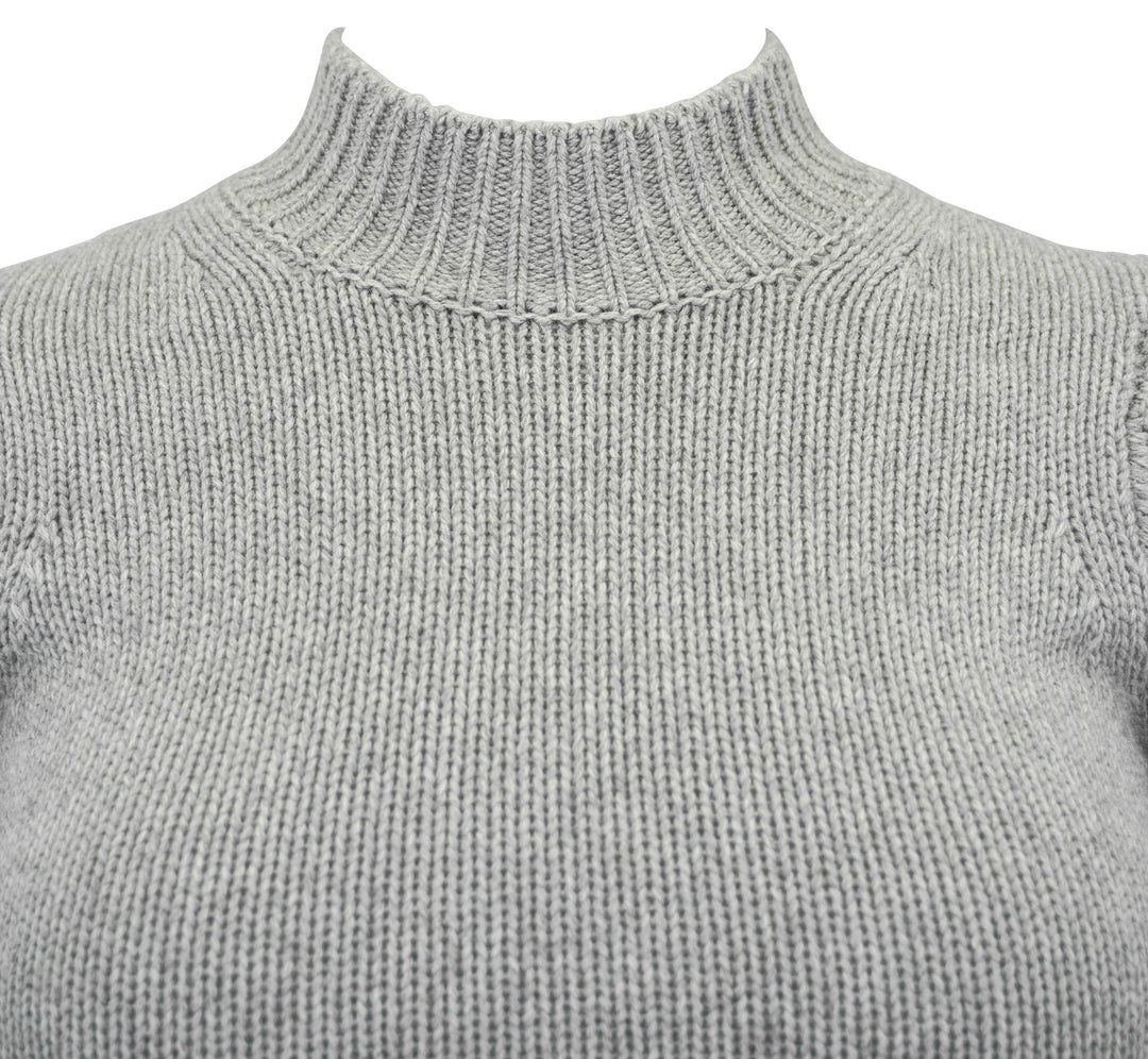 Maria McManus Peplum Sweater in Grey