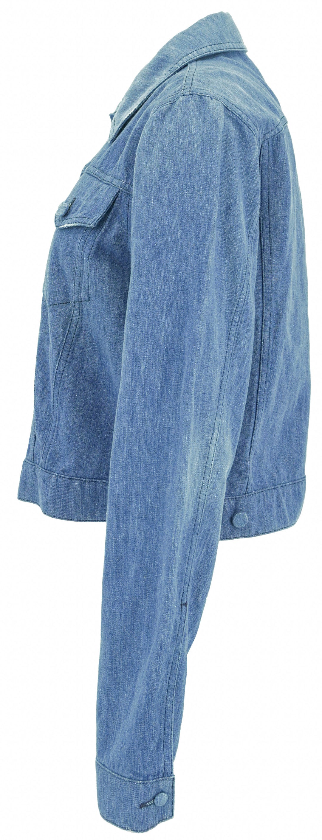 Gabriela Hearst Roland Jacket in Light Blue Denim