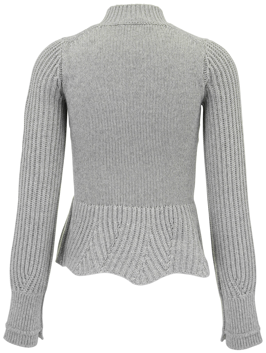 Maria McManus Peplum Sweater in Grey