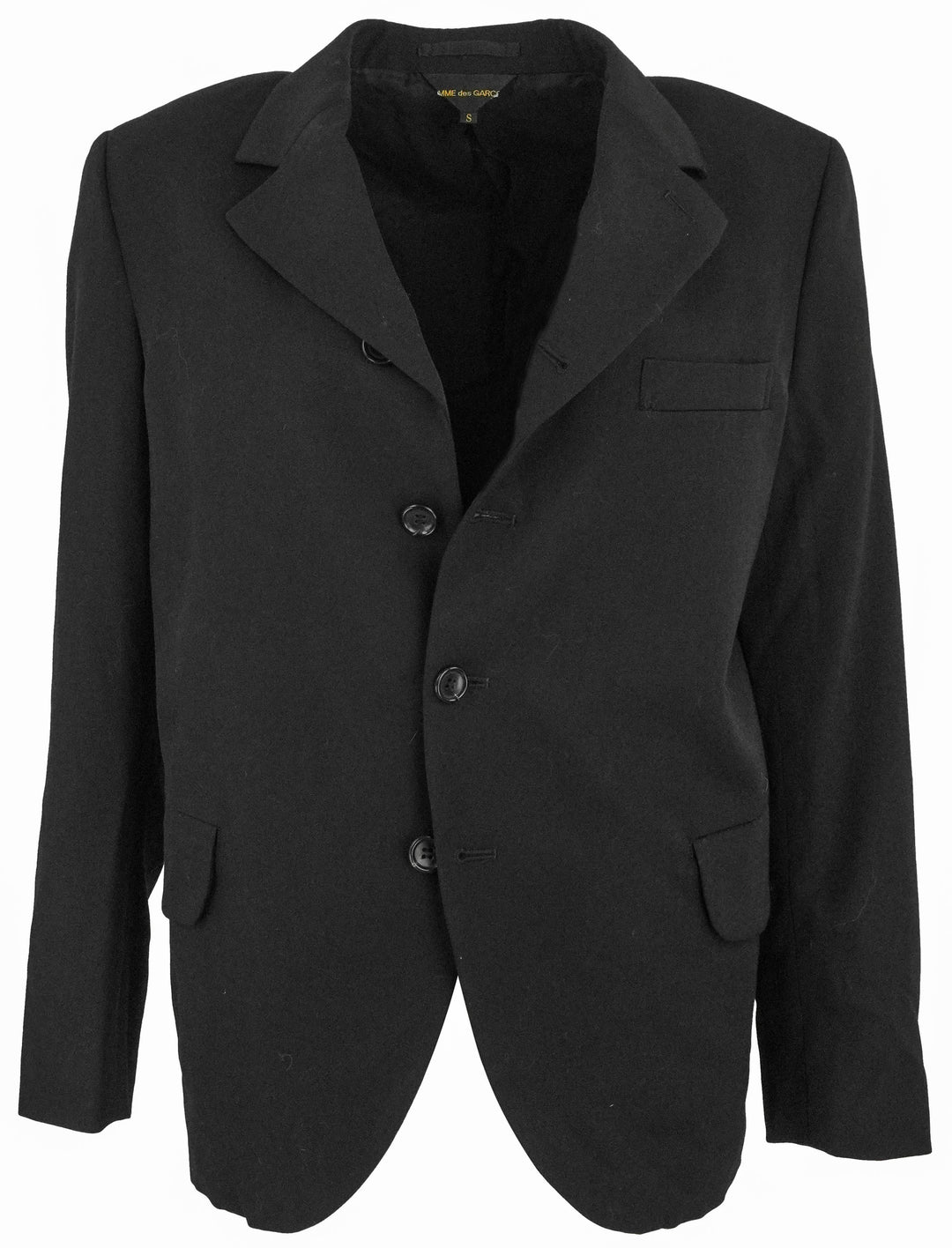Comme des Garçon Interior Motif Blazer in Black - Discounts on COMME des GARÇONS at UAL