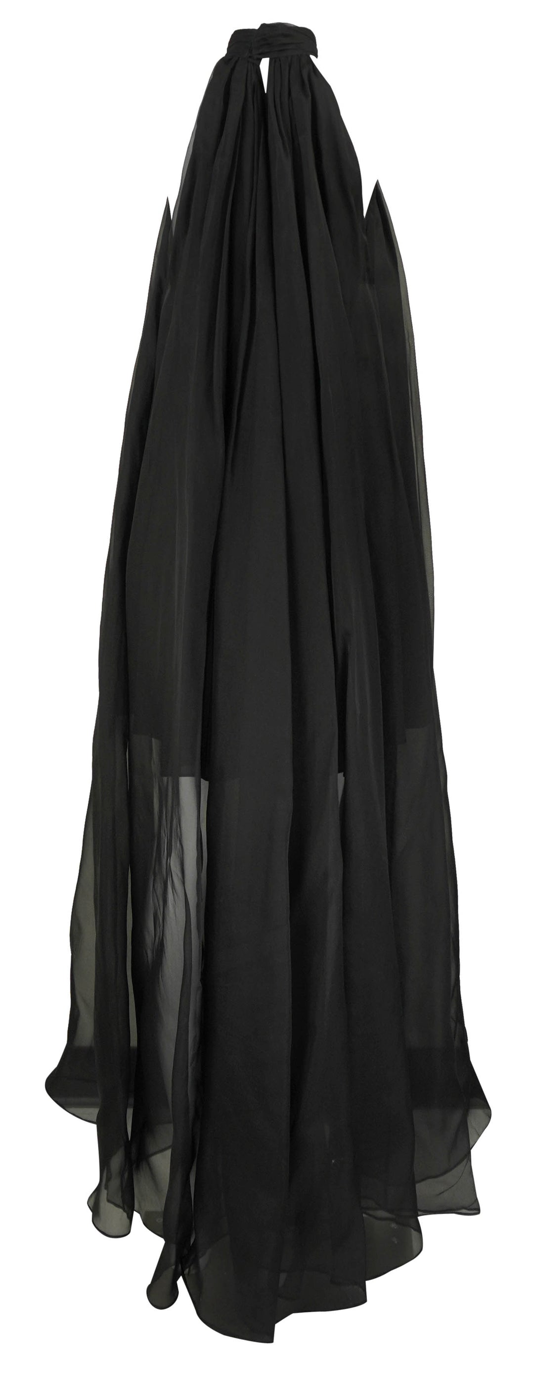 Nina Ricci Sheer Halterneck Maxi Dress at Black - Discounts on Nina Ricci at UAL