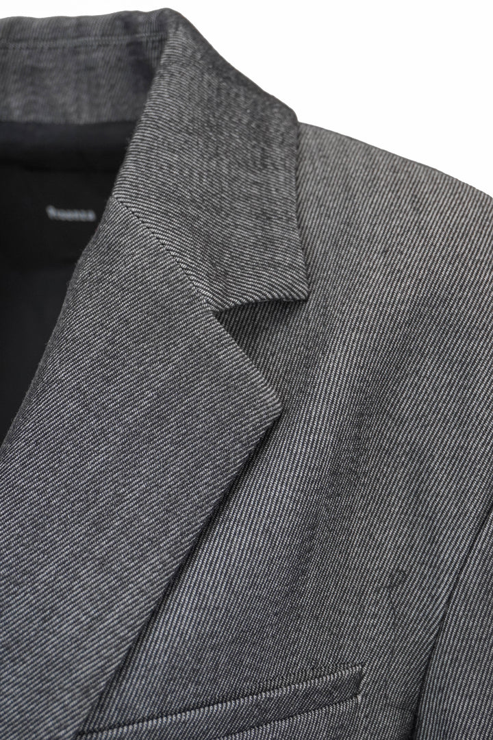 Proenza Schouler Single Breasted Blazer in Grey