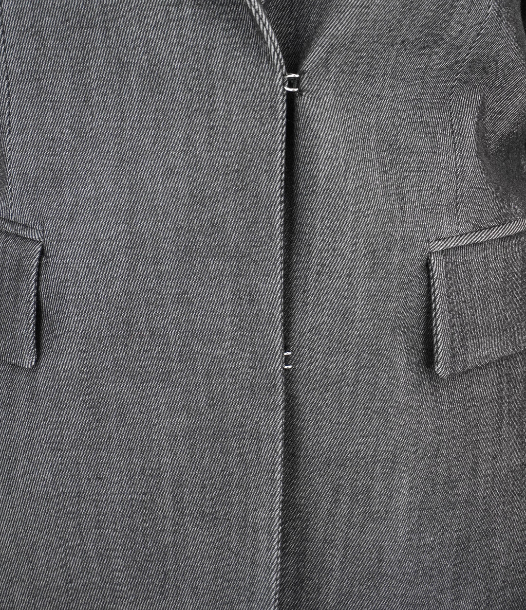 Proenza Schouler Single Breasted Blazer in Grey