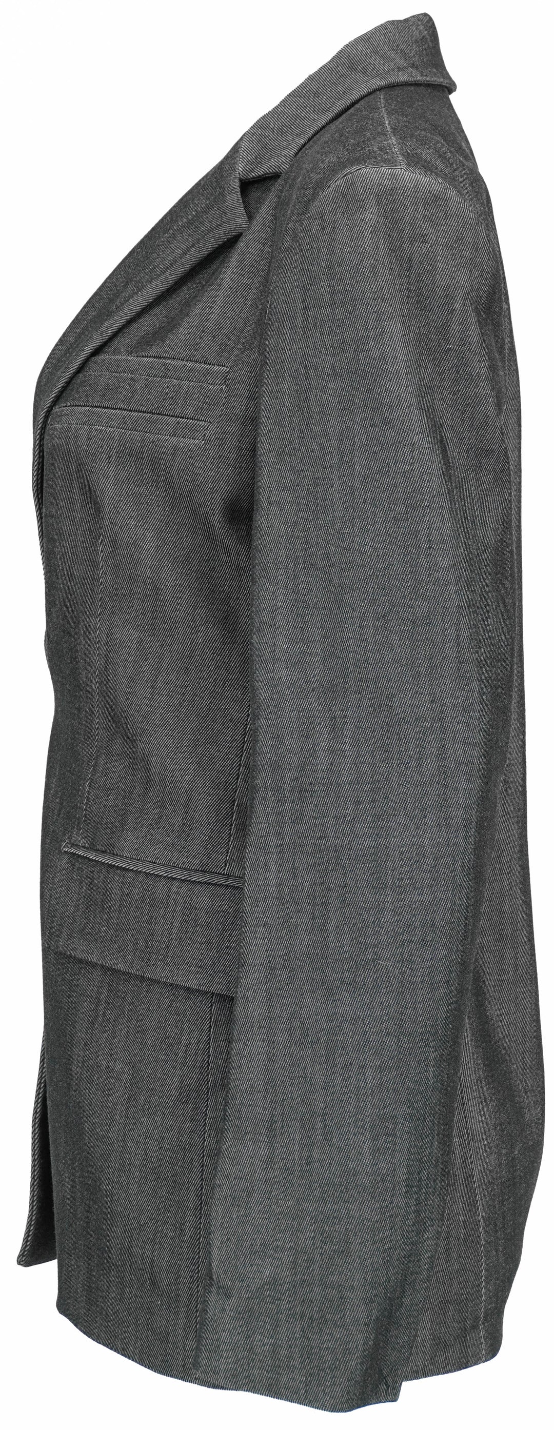 Proenza Schouler Single Breasted Blazer in Grey