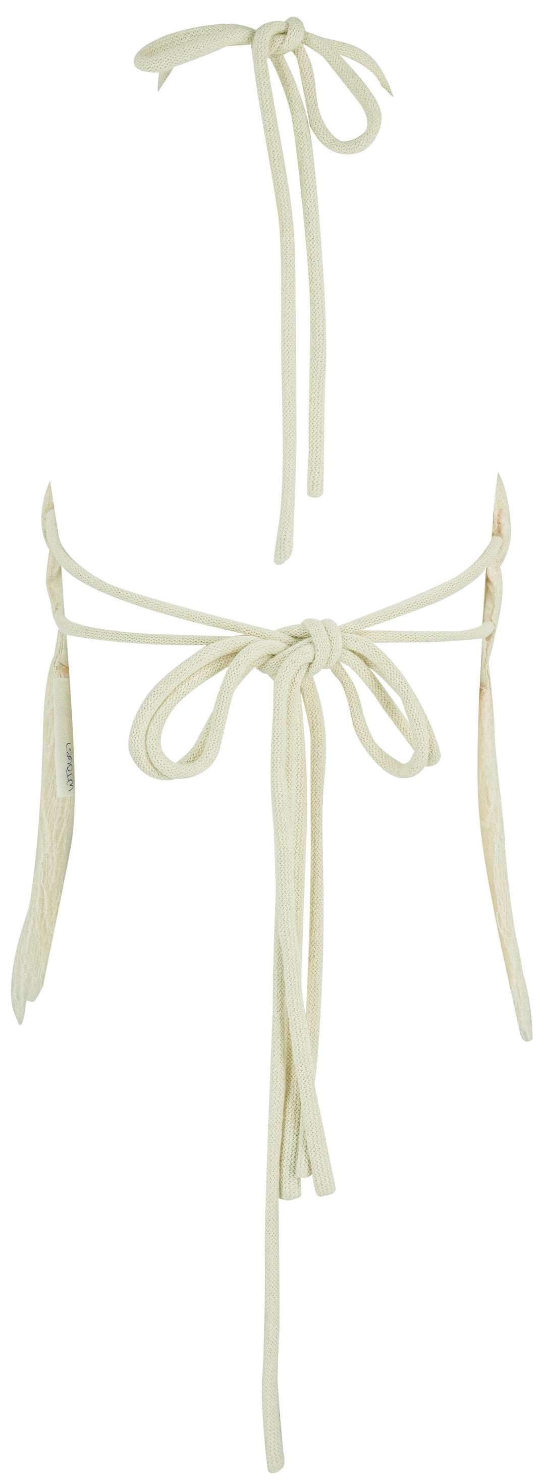 Rosie Assoulin Fringe Halter Top in Tropical Wool Boucle - Discounts on Rosie Assoulin at UAL