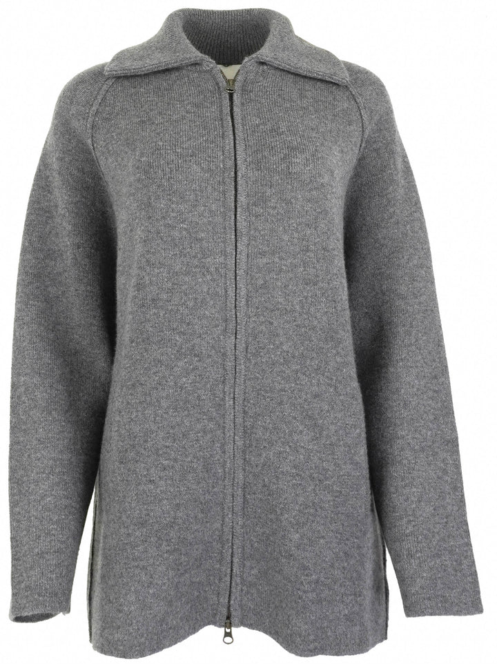 Lisa Yang Gardenia Cardigan in Graphite