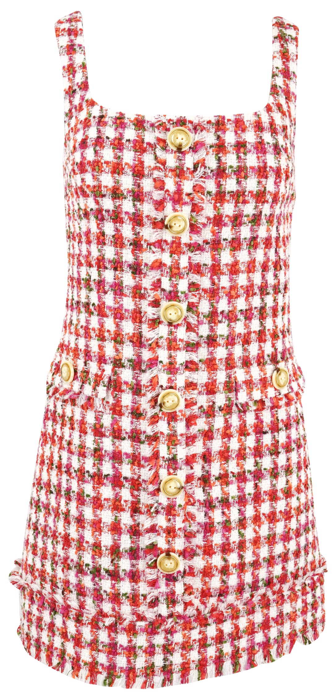 Cara Cara Evora Dress in Red Ivory - Discounts on Cara Cara at UAL