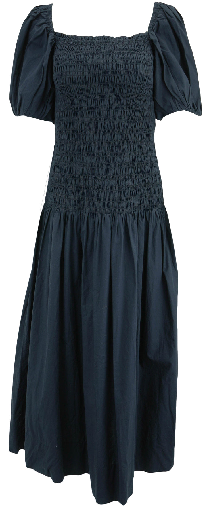 Rhode Smocked Dress in Navy