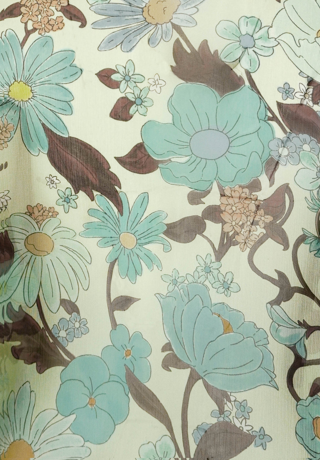 Stella McCartney Floral Print Panel T-Shirt in White Multi - Discounts on Stella McCartney at UAL