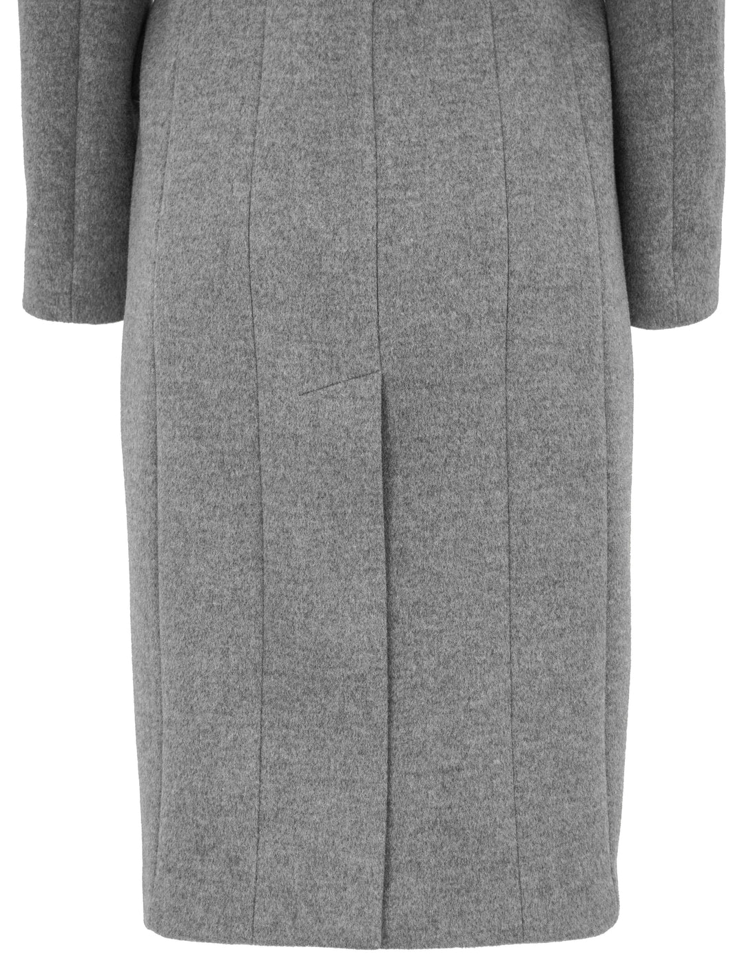 Valentino Bow Detail Coat in Grey