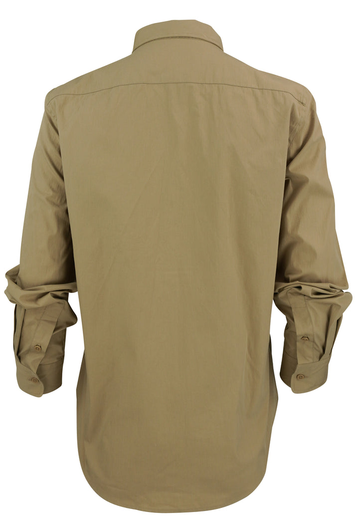 Nili Lotan Button Down Shirt in Khaki - Discounts on Nili Lotan at UAL