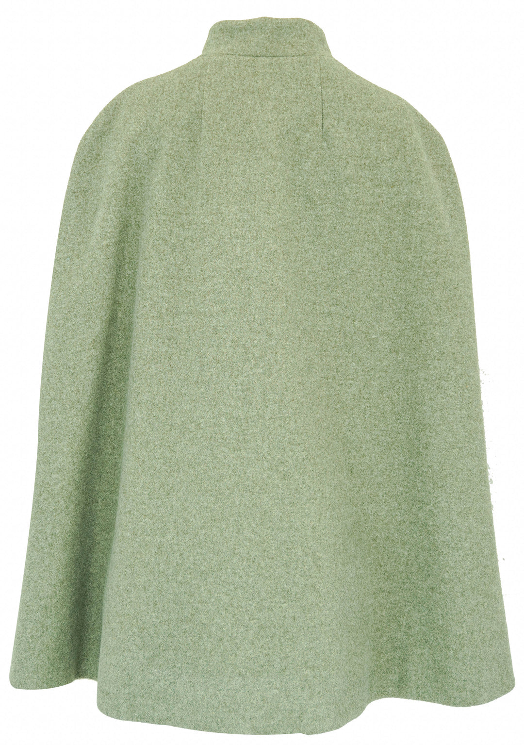 Luisa Beccaria Wool Cape in Sage
