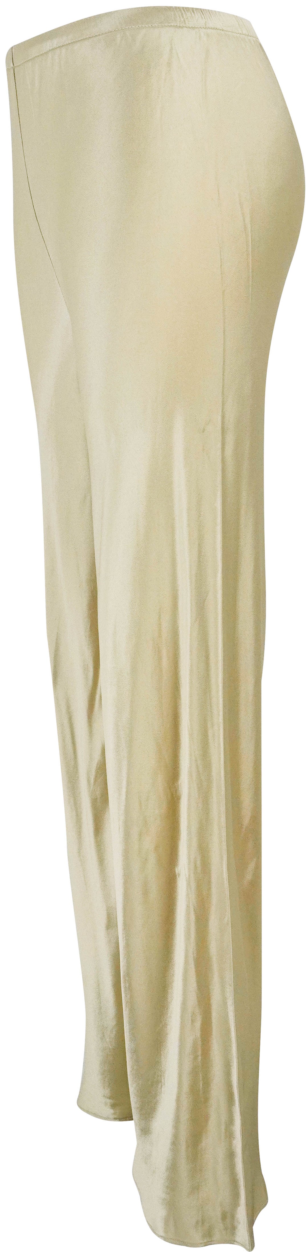 Interior Straight Leg Pants in Champagne - Discounts on Interior at UAL