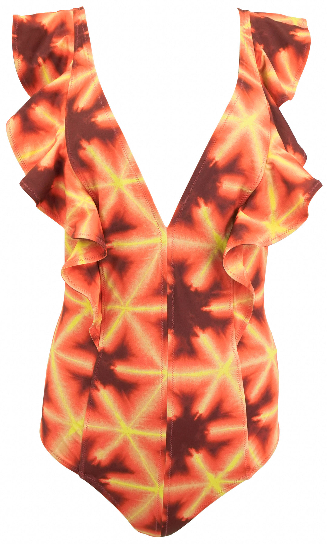Ulla Johnson Evelina Maillot One Piece Swimsuit in Sunburst - Discounts on Ulla Johnson at UAL