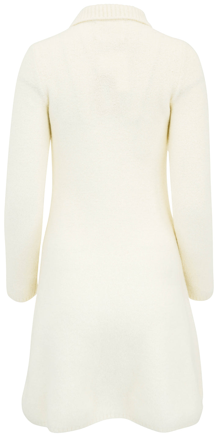 Lisa Yang Leah Sweater Dress in Cream