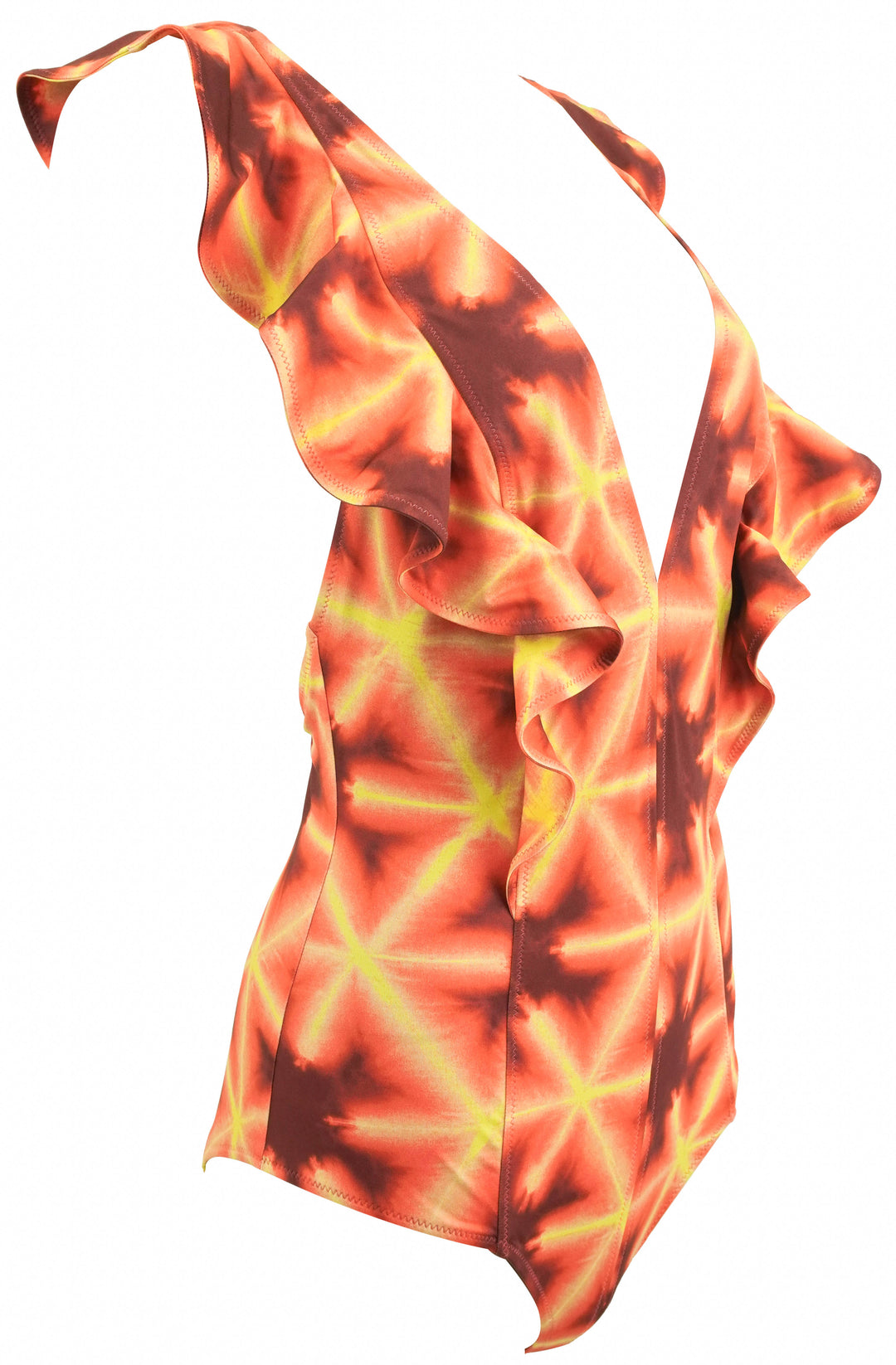 Ulla Johnson Evelina Maillot One Piece Swimsuit in Sunburst - Discounts on Ulla Johnson at UAL