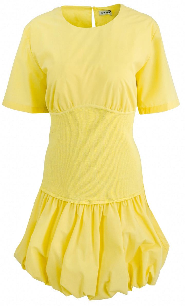 Simkhai Libbie Mini Dress in Buttercream