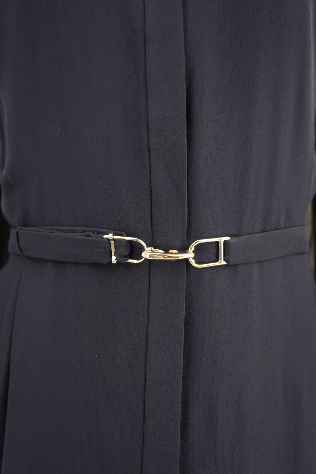 Gabriela Hearst Holt Dress in Dark Navy
