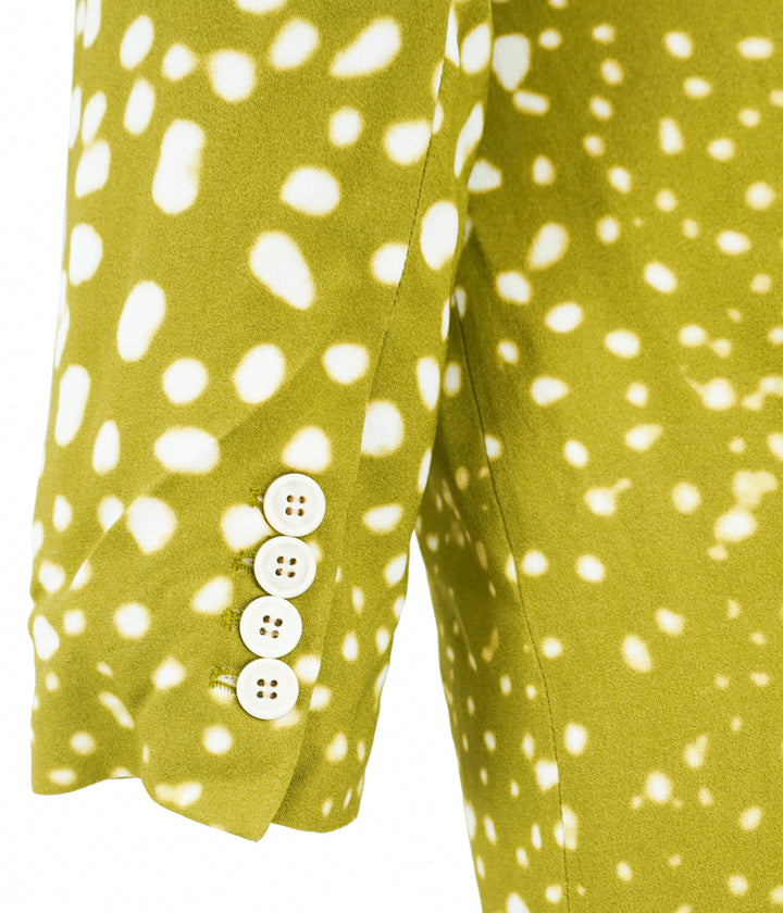 Dries Van Noten Dohana Dress in Khaki - Discounts on Dries Van Noten at UAL