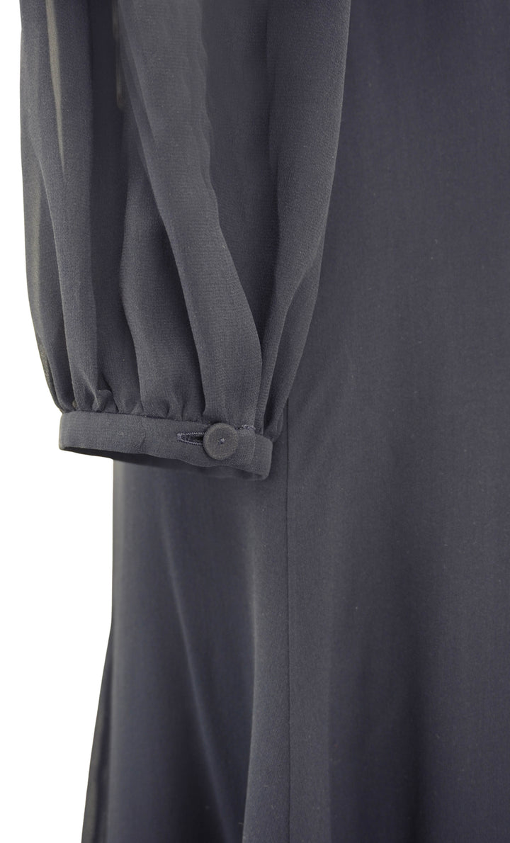 Gabriela Hearst Holt Dress in Dark Navy