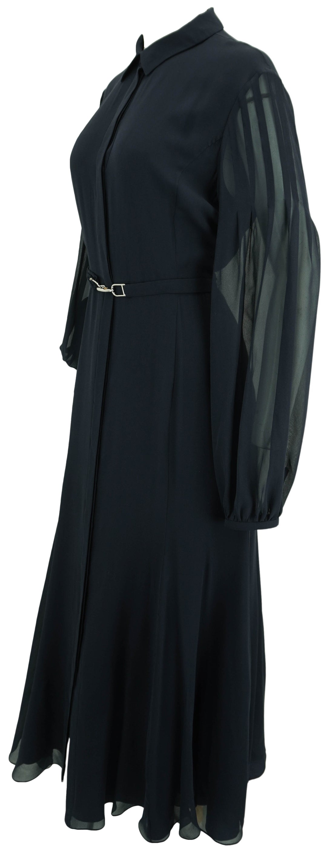 Gabriela Hearst Holt Dress in Dark Navy