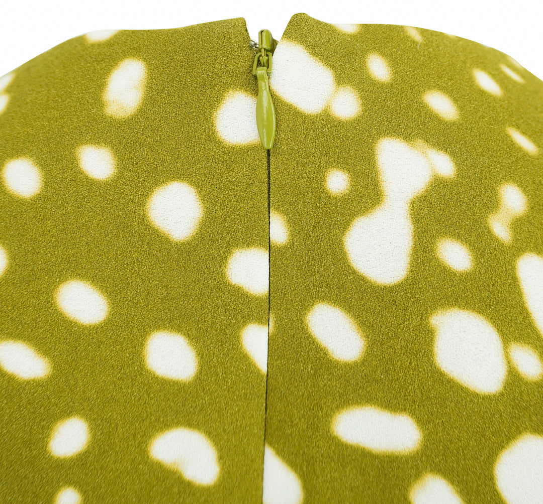 Dries Van Noten Dohana Dress in Khaki - Discounts on Dries Van Noten at UAL