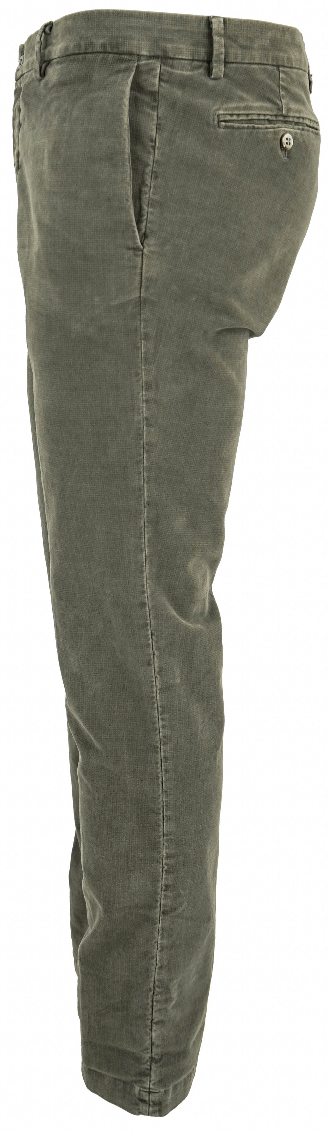 Mason's Sueded Pants in Green - Discounts on Mason's at UAL