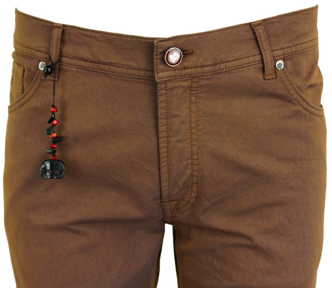 Marco Pescarolo Neranom Pants in Brown - Discounts on Marco Pescarolo at UAL