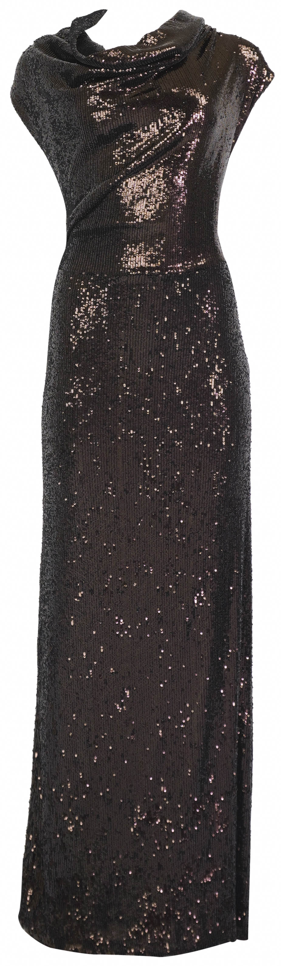 Tove Azalea Sequin Dress in Chocolate - Discounts on TOVE at UAL