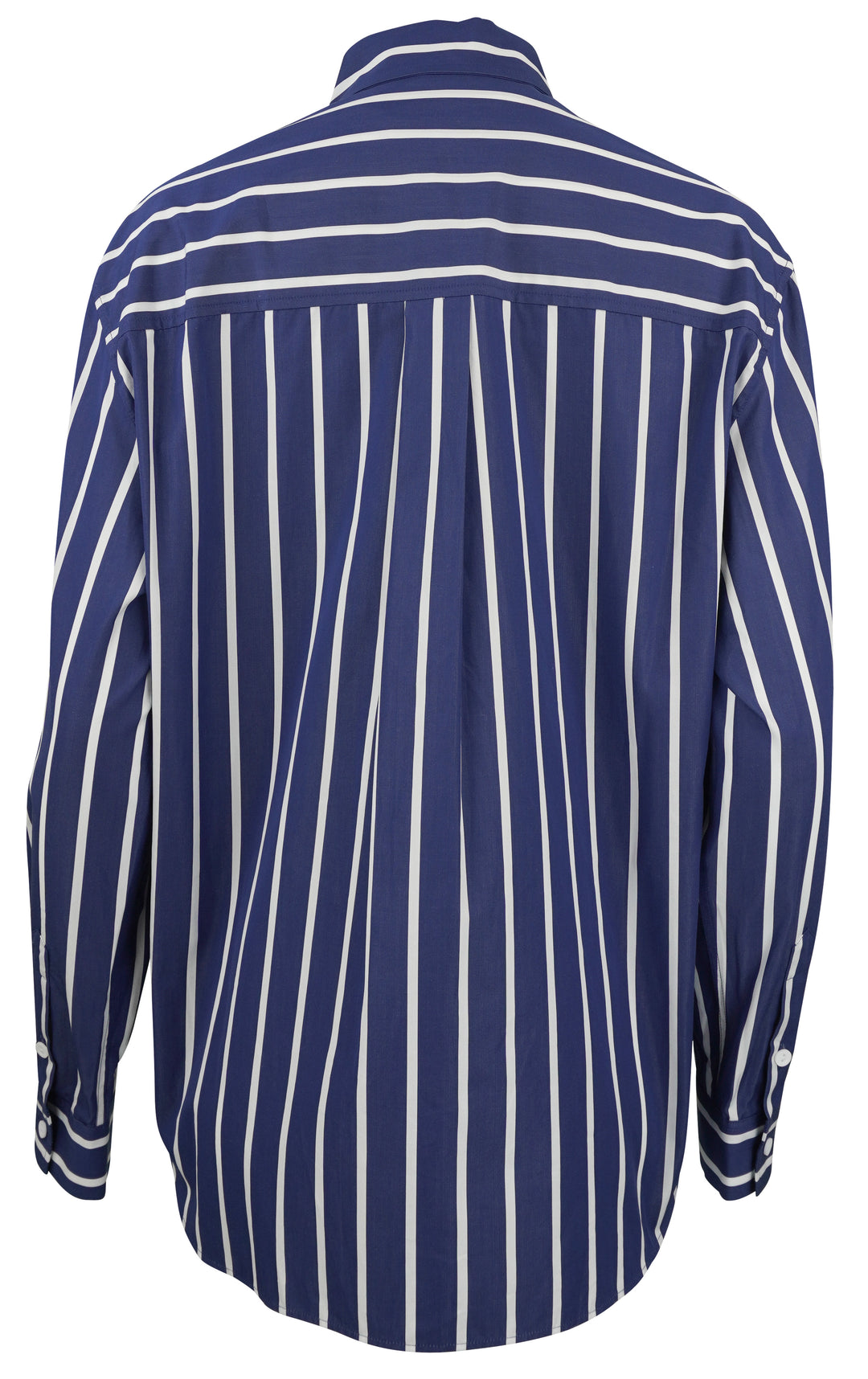 Matteau Striped Shirt in Blue and White