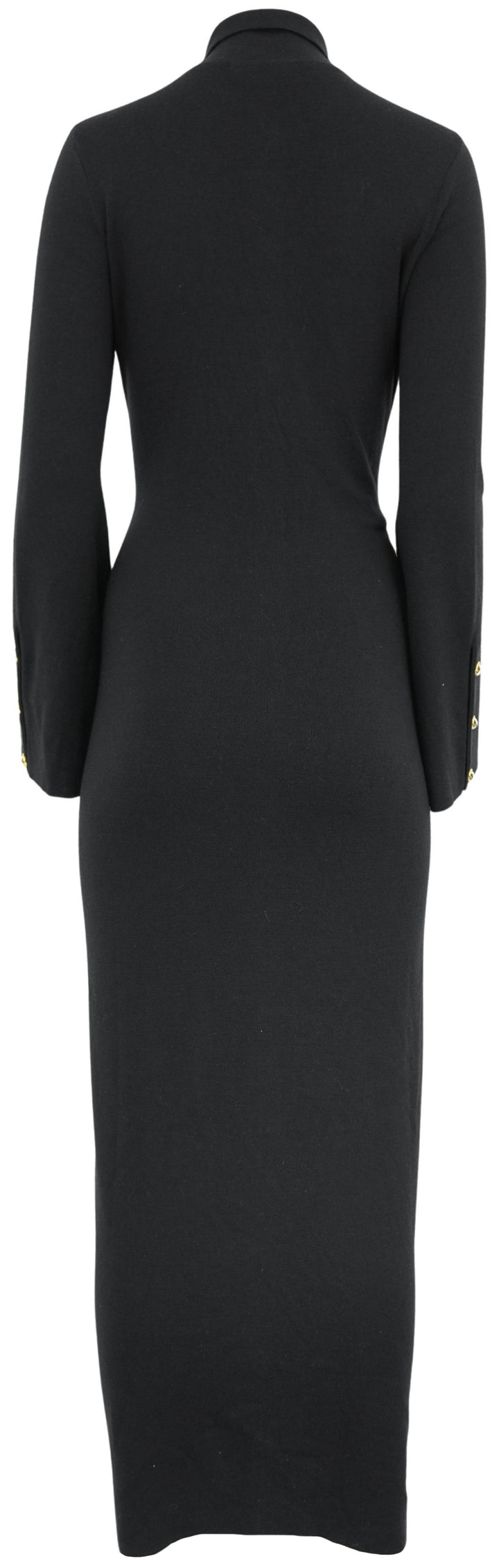 Altuzarra Button Front Knit Dress in Navy