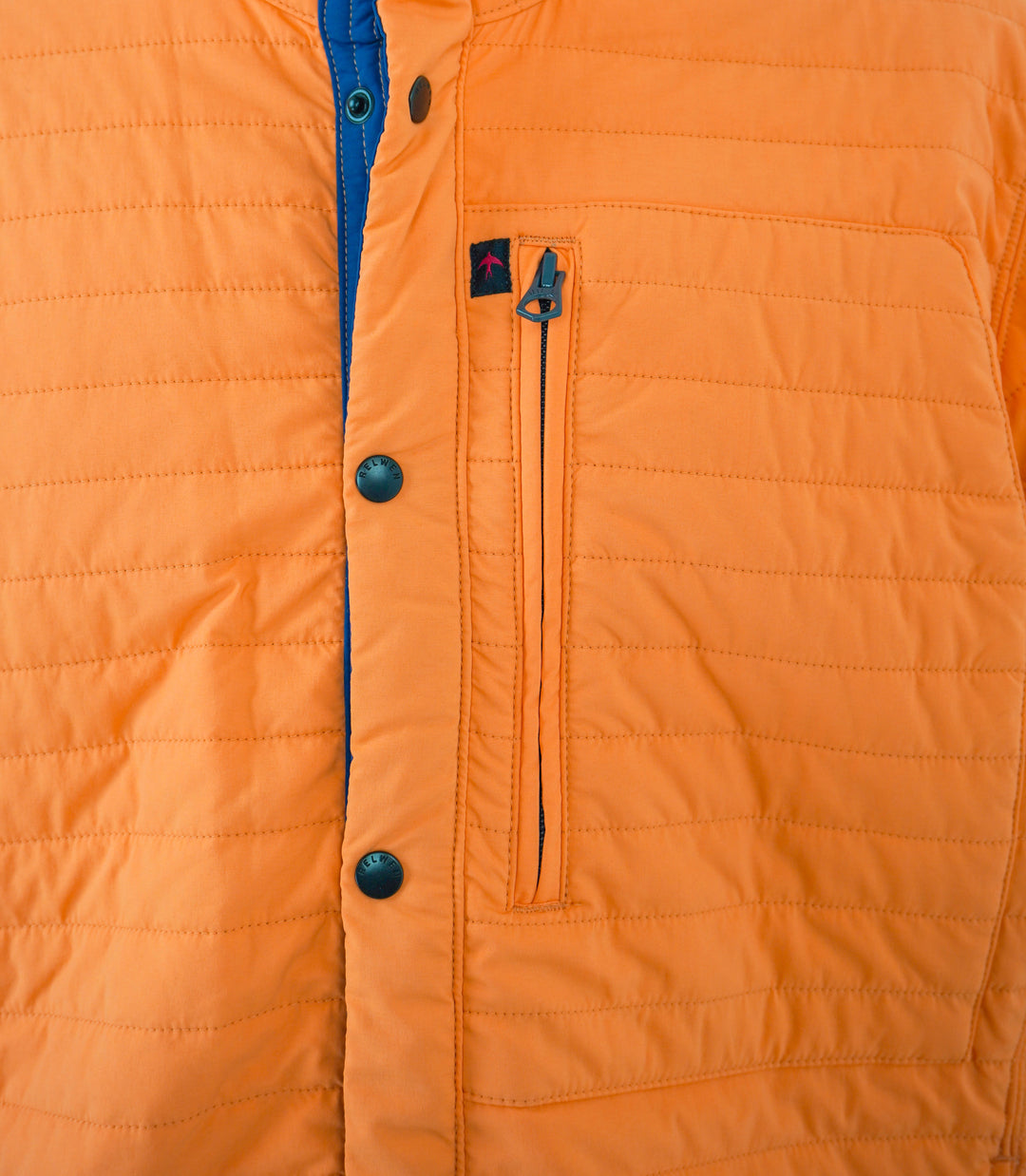 Relwin Wind Zip Jacket in Orange - Discounts on Relwin at UAL