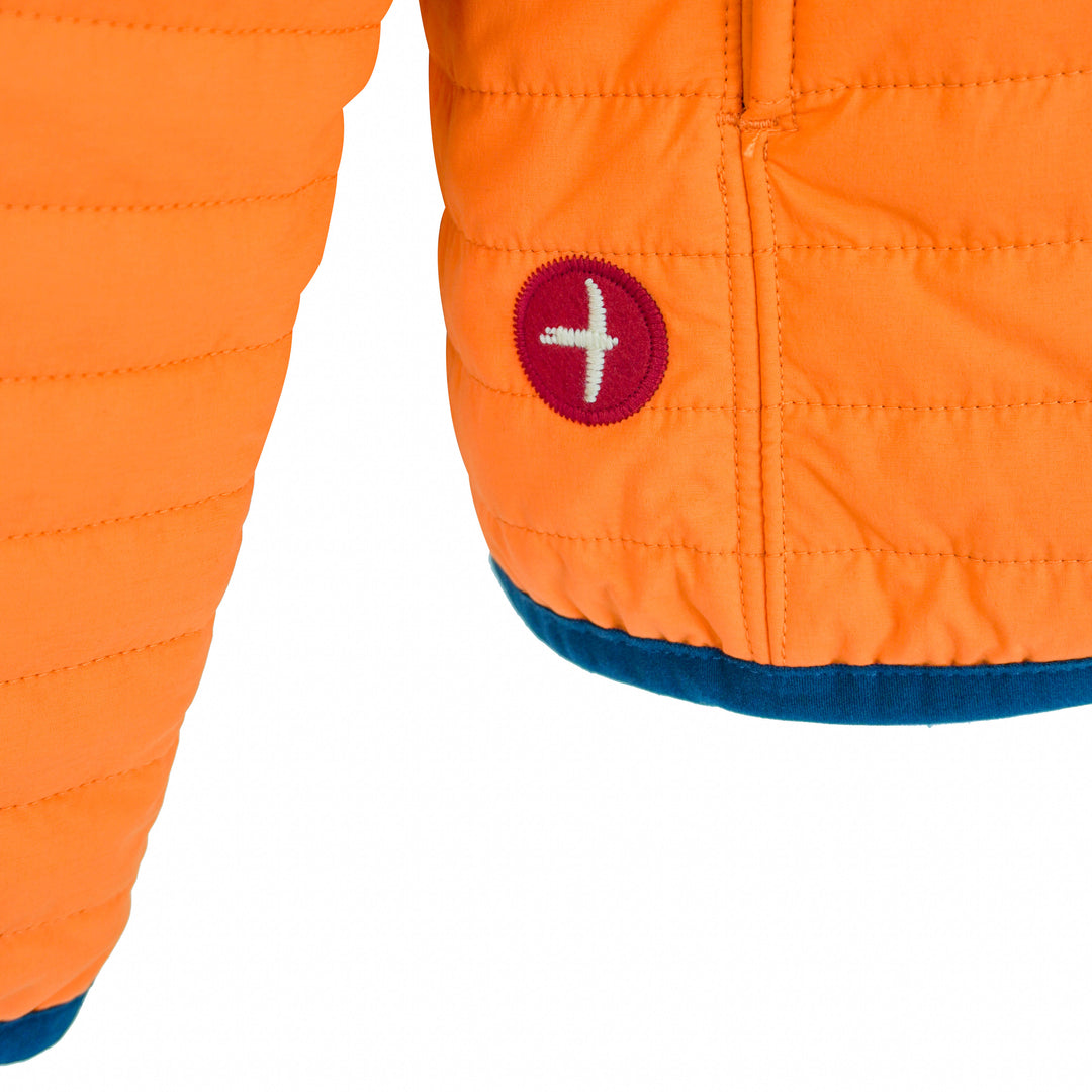 Relwin Wind Zip Jacket in Orange - Discounts on Relwin at UAL